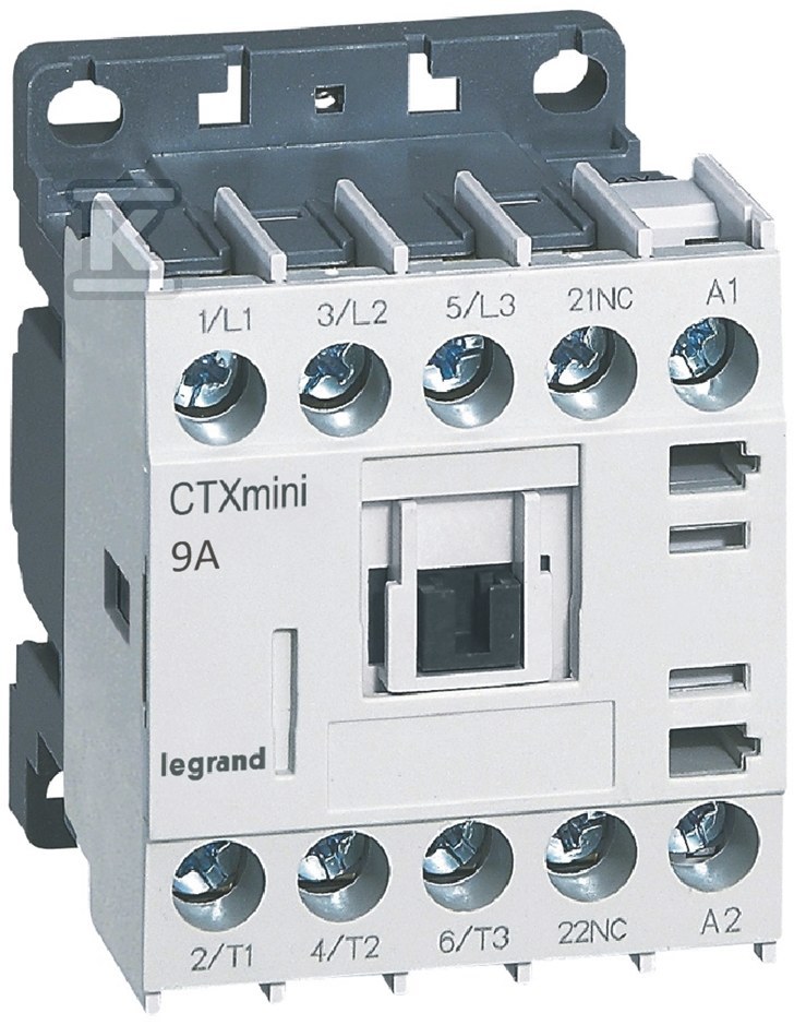 Контактор CTX3 MINI 3P 9A 1NC 24V AC - 417030