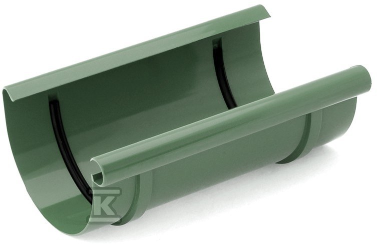 Gutter connector 75 mm /System 75 green - 60-035