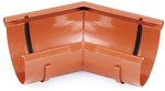 Internal corner 75 mm any angle /System 75 brick red