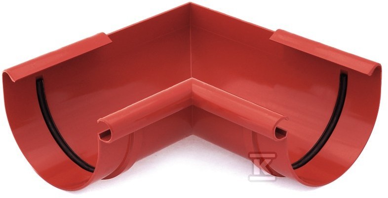 Internal corner 125 mm /System 125 red - 62-053