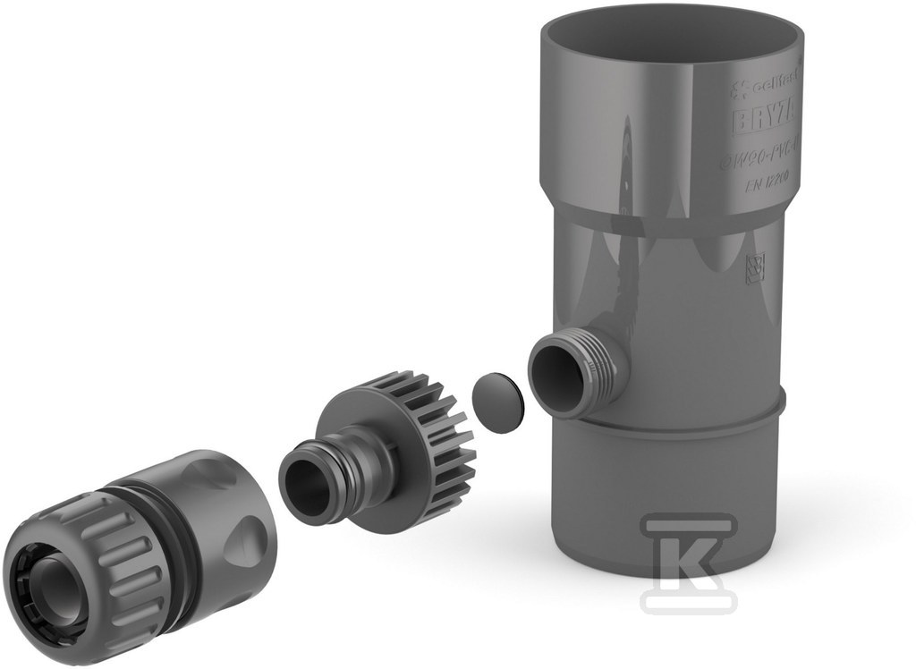 Rainwater reclaimer 90mm /System - 62-204