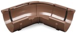 Adjustable outside corner 125 mm /System 125 brown