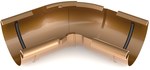 Internal corner adjustable 125 mm /System 125 copper