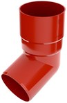 90 mm elbow /System 100.125 red