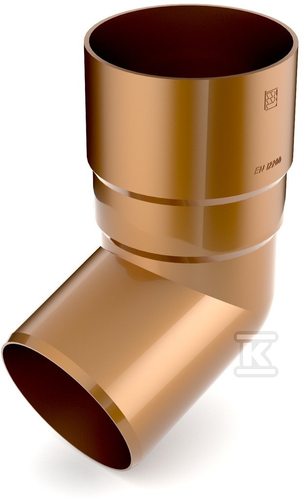 90 mm elbow /System 125 copper - 62-147