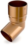 90 mm elbow /System 125 copper