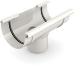 Drain hopper 125 mm/90mm /System 125 white