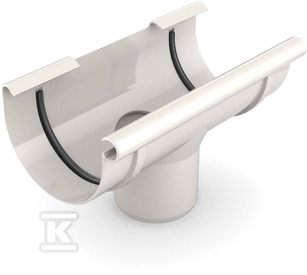 75 mm drain funnel /System 75 white - 60-041