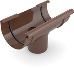 Drain hopper 125 mm/90mm /System 125 bronze