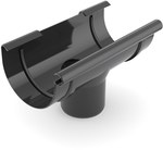 Drain hopper 125 mm/90mm /System 125 black