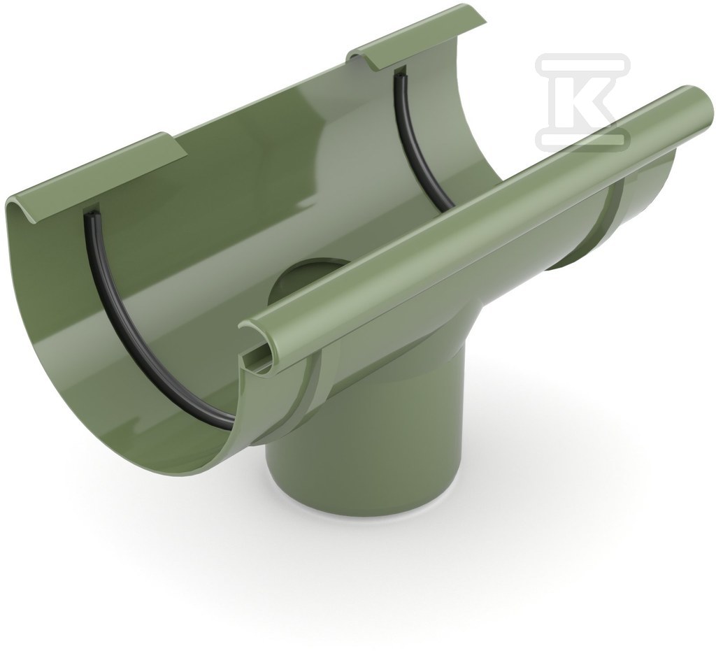 75 mm drain funnel /System 75 green - 60-045