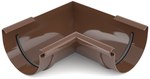 Internal corner 75 mm /System 75 bronze