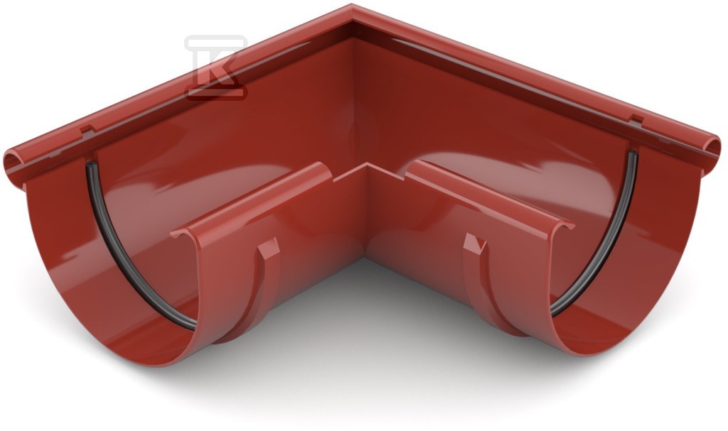 75 mm external corner /System 75 red - 60-063