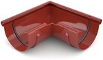 75 mm external corner /System 75 red