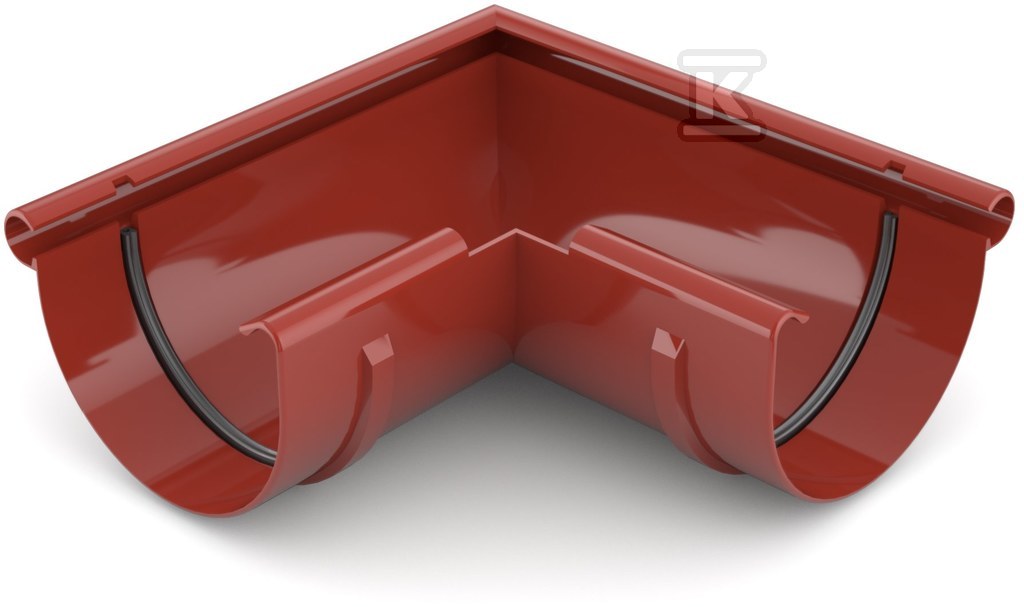 External corner 125 mm /System 125 red - 62-063