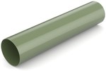 PVC Downpipe 63mm (4m)/System 75 Green