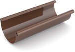 PVC roof gutter 125 mm (3m)/System 125 bronze