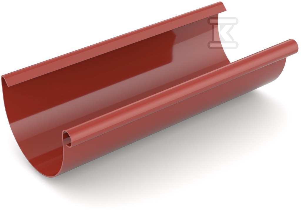 PVC roof gutter 125 mm (3m)/System 125 - 62-013