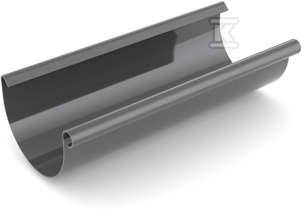 PVC roof gutter 100mm (4m)/System 100 - 61-004