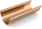 PVC roof gutter 125 mm (3m)/System 125 copper