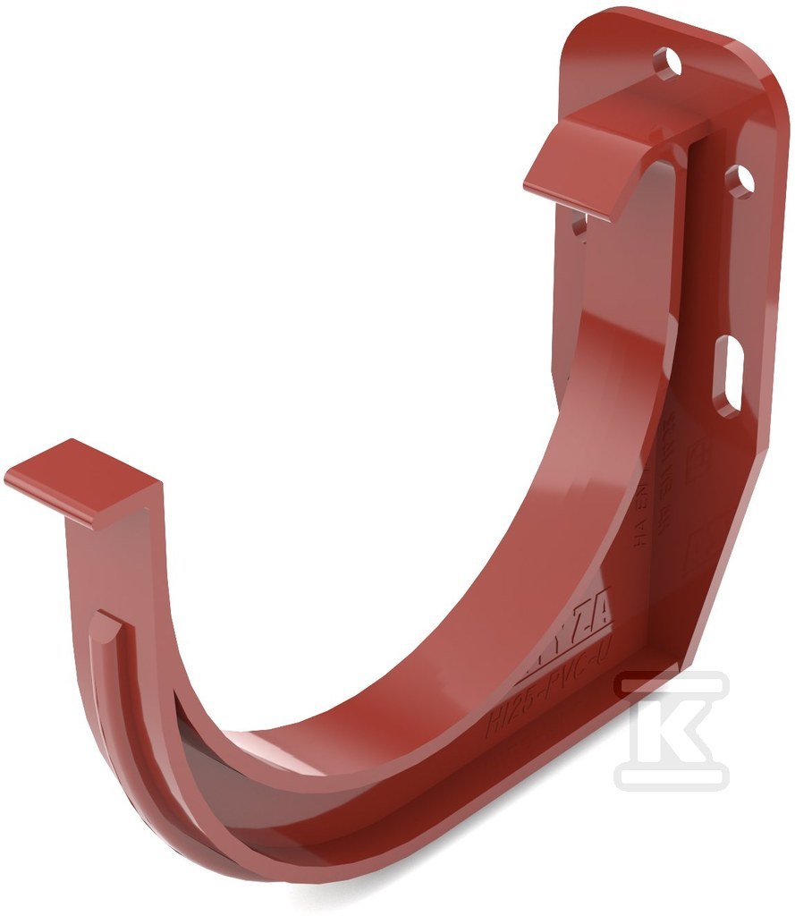 Gutter holder 125 mm /System 125 red - 62-073