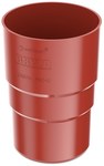 Downpipe fitting 110 mm /System 125,150 red