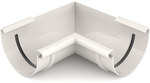 Internal corner 125 mm /System 125 white