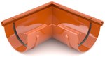 External corner 125 mm /System 125 brick red