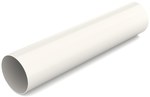 PVC Downpipe 110mm (4m)/System 125,150 White