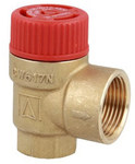 Safety valve MS 1/2"x3/4" 1.5 bar for central heating