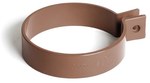 Metal clamp 90 mm bronze