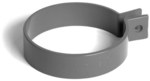 Metal clamp 63 mm graphite