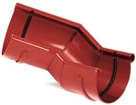 Internal corner 75 mm multi-plane /System 75 red