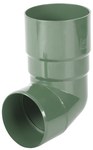 90 mm elbow any angle /System 125 green