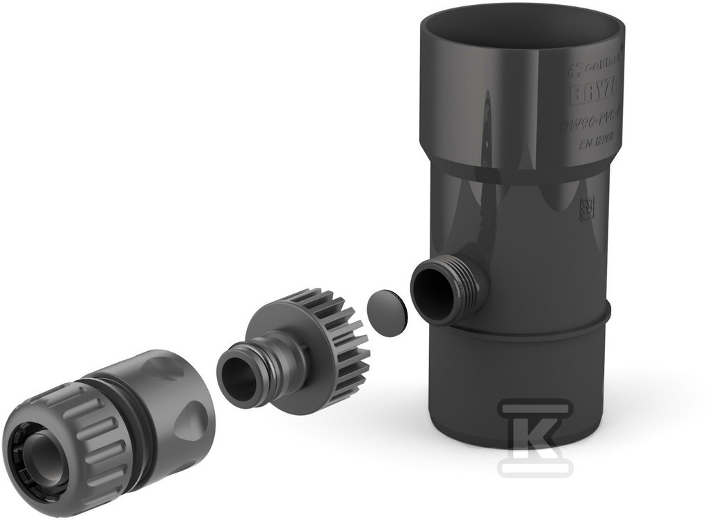 Rainwater reclaimer 90mm /System 125 - 62-209