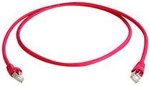 Crossover cable PATCH CORD 2xRJ45 S/FTP 4m cat 6A red TG