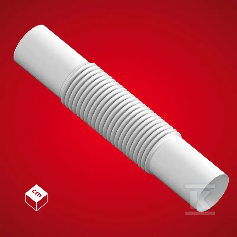 Złączka Elastyczna (ZCL) PVC-U Biała 28 - 444070