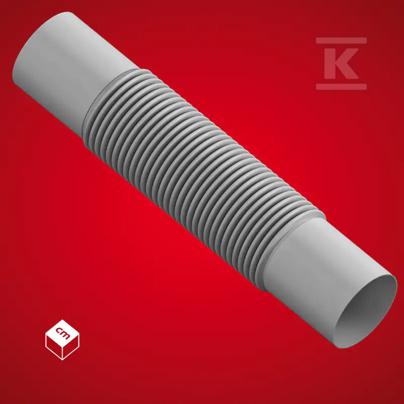 Złączka Elastyczna (ZCL) PVC-U Szara 37 - 444084