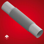 Złączka Elastyczna (ZCL) PVC-U Szara 37 (30 szt/op.)