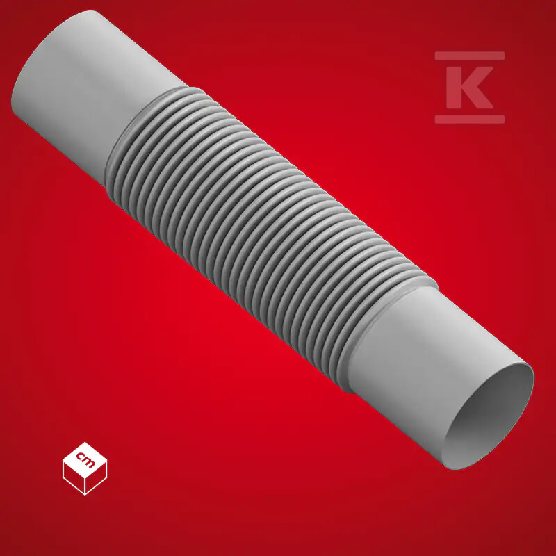 Złączka Elastyczna (ZCL) PVC-U Szara 40 - 444085