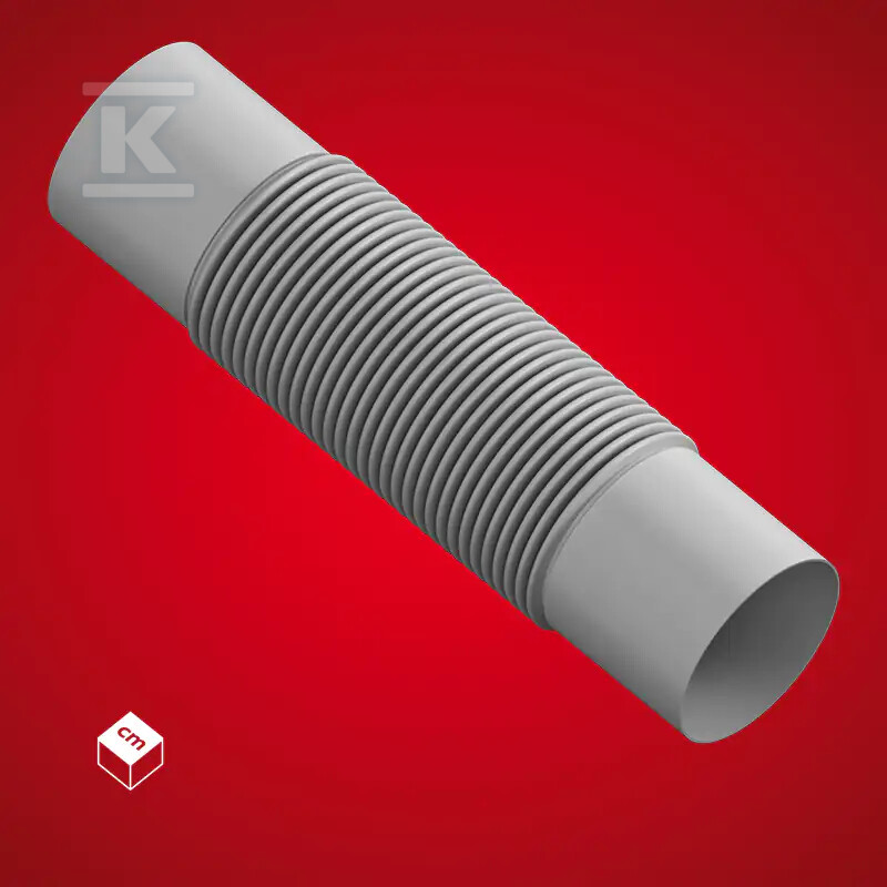 Złączka Elastyczna (ZCL) PVC-U Szara 47 - 444086