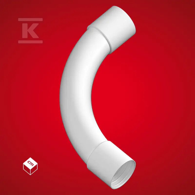 Złączka kątowa sztywna (ZKS) PVC-U - 444116