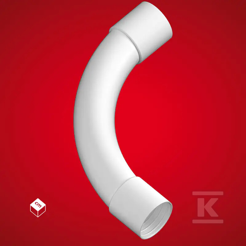 Złączka kątowa sztywna (ZKS) PVC-U - 444117