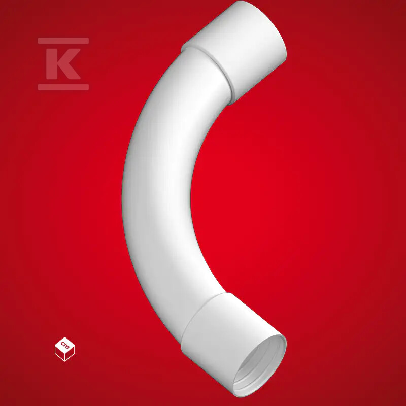 Złączka kątowa sztywna (ZKS) PVC-U - 444118