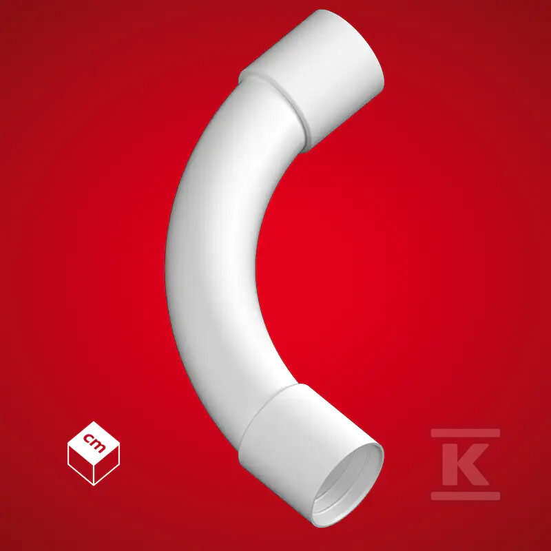 Złączka kątowa sztywna (ZKS) PVC-U - 444121