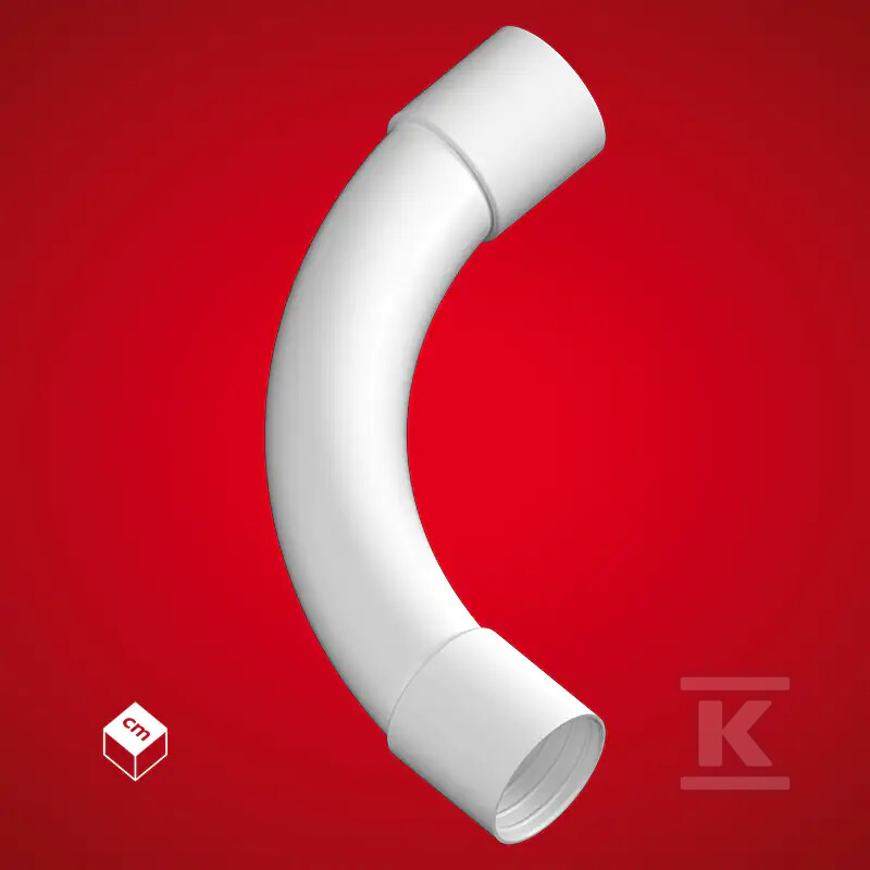 Złączka kątowa sztywna (ZKS) PVC-U - 444122