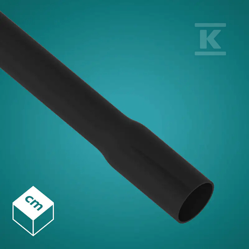 Rura RLM PVC-U Kielichowana Czarna 320N - 444179