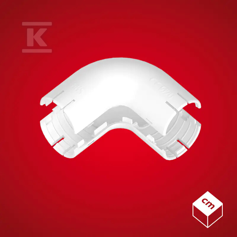 Łącznik składany (LSK) PVC-U kątowy LSK - 444220