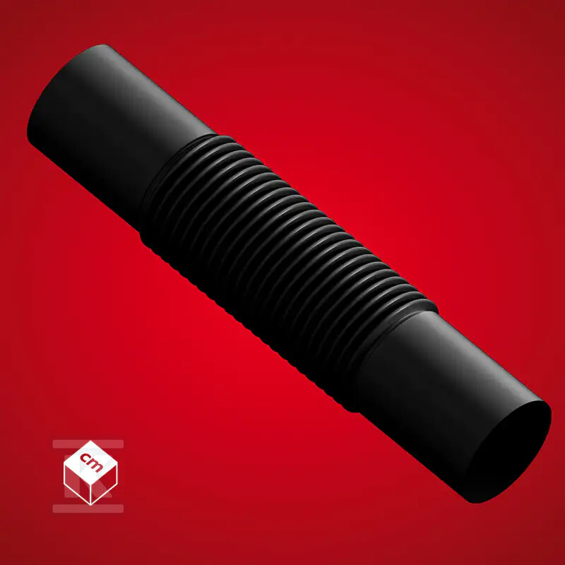 Złączka Elastyczna (ZCL) PVC-U Czarna - 444290