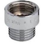 Przedłużenie kurka (zaworu) 3/4" x 20 brąz / chromowany, model 3526